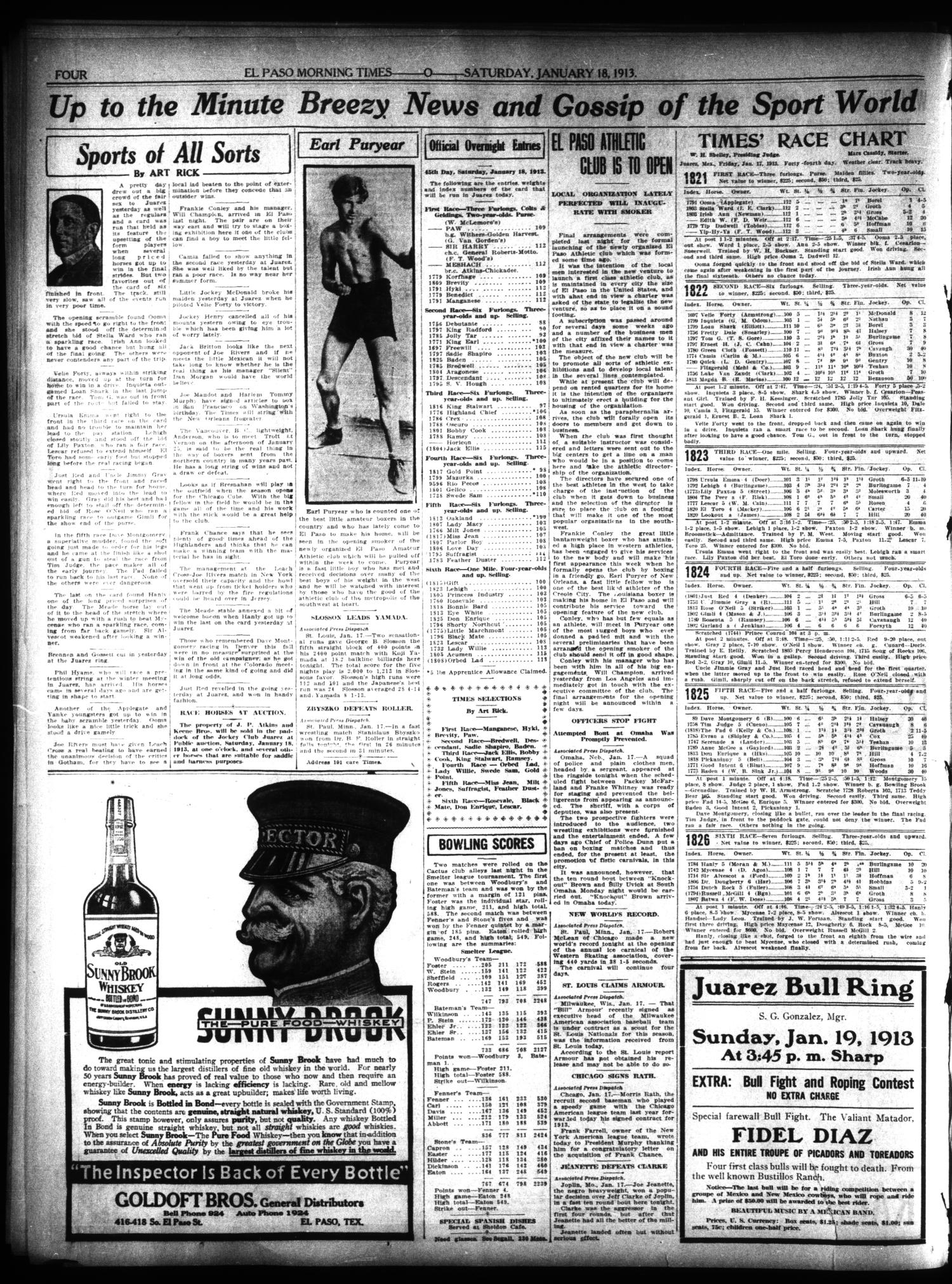 El Paso Morning Times (El Paso, Tex.), Vol. 32, Ed. 1 Saturday, January 18, 1913
                                                
                                                    [Sequence #]: 4 of 10
                                                