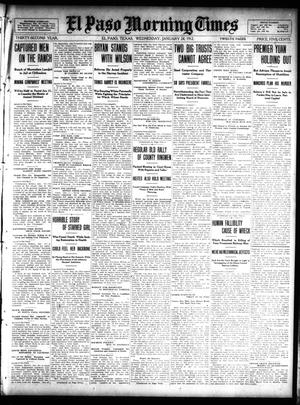 El Paso Morning Times (El Paso, Tex.), Vol. 32, Ed. 1 Wednesday, January 24, 1912