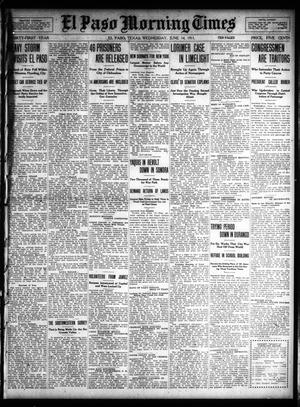 El Paso Morning Times (El Paso, Tex.), Vol. 31, Ed. 1 Wednesday, June 14, 1911
