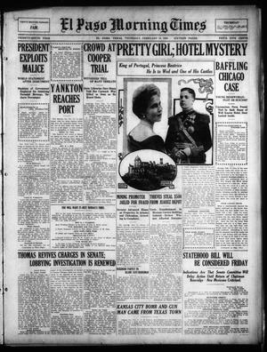 El Paso Morning Times (El Paso, Tex.), Vol. 29, Ed. 1 Thursday, February 18, 1909