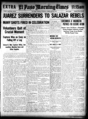 El Paso Morning Times (El Paso, Tex.), Vol. 32, Ed. 2 Tuesday, February 27, 1912