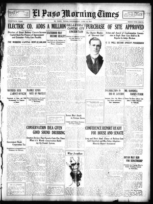 El Paso Morning Times (El Paso, Tex.), Vol. 30, Ed. 1 Wednesday, June 15, 1910