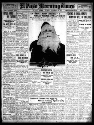 El Paso Morning Times (El Paso, Tex.), Vol. 32, Ed. 1 Sunday, December 24, 1911