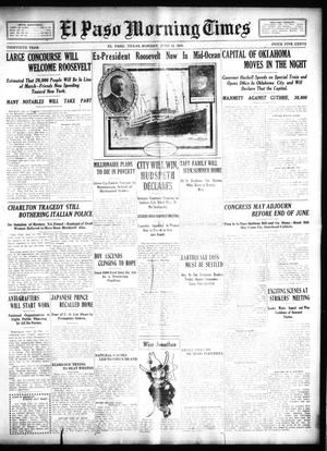 El Paso Morning Times (El Paso, Tex.), Vol. 30, Ed. 1 Monday, June 13, 1910