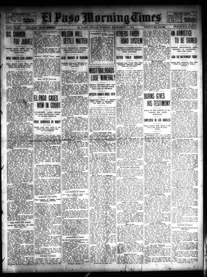 El Paso Morning Times (El Paso, Tex.), Vol. 32, Ed. 1 Sunday, December 1, 1912