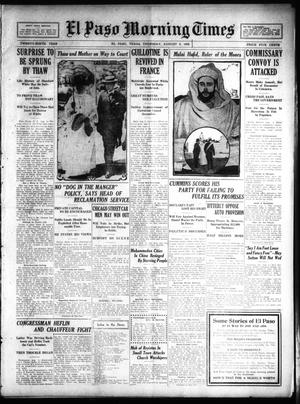El Paso Morning Times (El Paso, Tex.), Vol. 29, No. 5, Ed. 1 Thursday, August 5, 1909