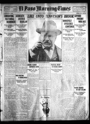 El Paso Morning Times (El Paso, Tex.), Vol. 30, Ed. 1 Monday, September 5, 1910