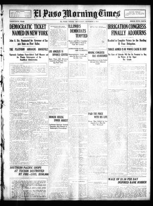 El Paso Morning Times (El Paso, Tex.), Vol. 30, Ed. 1 Saturday, October 1, 1910