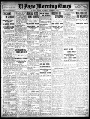 El Paso Morning Times (El Paso, Tex.), Vol. 32, Ed. 1 Saturday, December 16, 1911