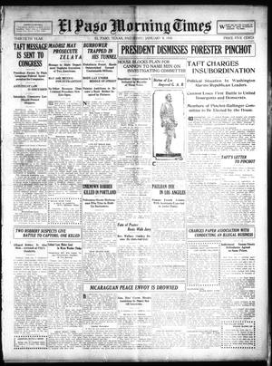 El Paso Morning Times (El Paso, Tex.), Vol. 30, Ed. 1 Saturday, January 8, 1910