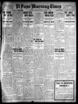El Paso Morning Times (El Paso, Tex.), Vol. 32, Ed. 1 Thursday, April 11, 1912