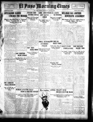 El Paso Morning Times (El Paso, Tex.), Vol. 30, Ed. 1 Saturday, July 9, 1910