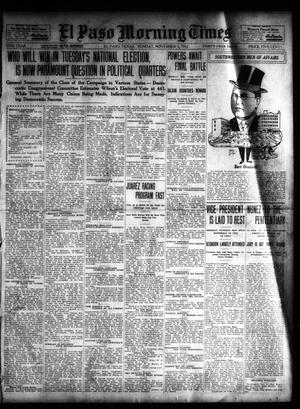 El Paso Morning Times (El Paso, Tex.), Vol. 32, Ed. 1 Sunday, November 3, 1912