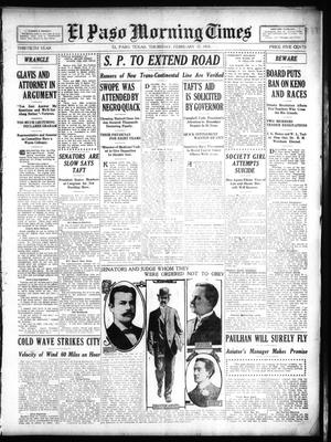 El Paso Morning Times (El Paso, Tex.), Vol. 30, Ed. 1 Thursday, February 17, 1910