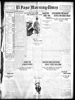 El Paso Morning Times (El Paso, Tex.), Vol. 30, Ed. 1 Saturday, June 25, 1910