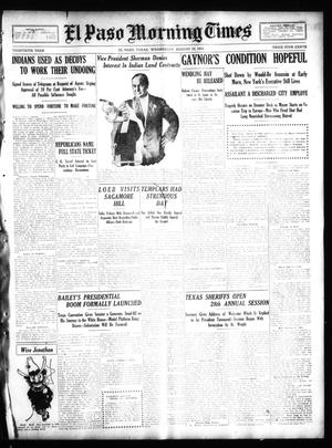 El Paso Morning Times (El Paso, Tex.), Vol. 30, Ed. 1 Wednesday, August 10, 1910