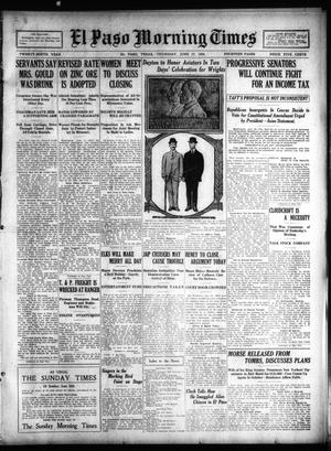 El Paso Morning Times (El Paso, Tex.), Vol. 29, Ed. 1 Thursday, June 17, 1909