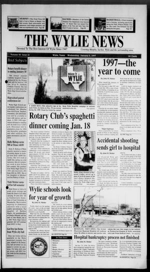 Primary view of object titled 'The Wylie News (Wylie, Tex.), Vol. 50, No. 32, Ed. 1 Wednesday, January 8, 1997'.