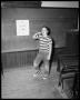 Photograph: Boy In Classroom At Catholic Church