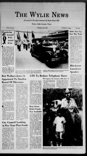 The Wylie News (Wylie, Tex.), Vol. 42, No. 6, Ed. 0 Wednesday, July 19, 1989