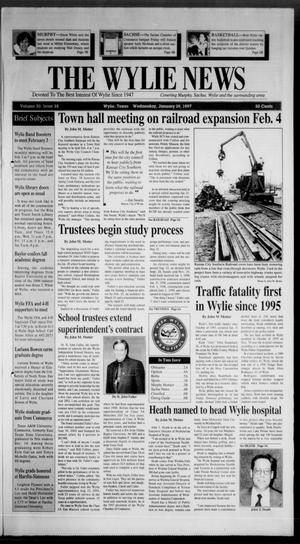 The Wylie News (Wylie, Tex.), Vol. 50, No. 35, Ed. 1 Wednesday, January 29, 1997