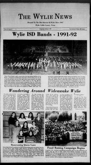 The Wylie News (Wylie, Tex.), Vol. 44, No. 17, Ed. 1 Wednesday, October 2, 1991