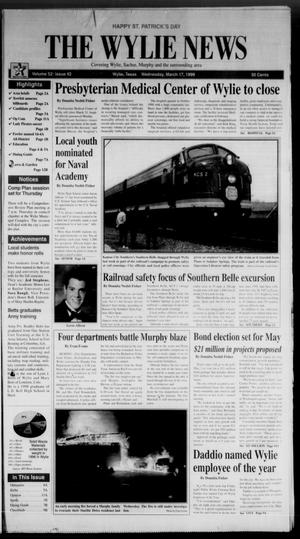 The Wylie News (Wylie, Tex.), Vol. 52, No. 42, Ed. 1 Wednesday, March 17, 1999