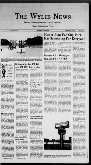 The Wylie News (Wylie, Tex.), Vol. 42, No. 8, Ed. 0 Wednesday, August 2, 1989