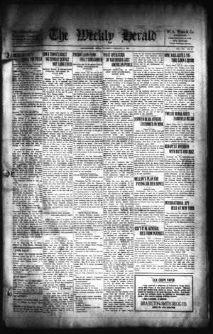 The Weekly Herald (Weatherford, Tex.), Vol. 21, No. 43, Ed. 1 Thursday, February 2, 1922