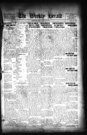 The Weekly Herald (Weatherford, Tex.), Vol. 22, No. 7, Ed. 1 Thursday, May 25, 1922