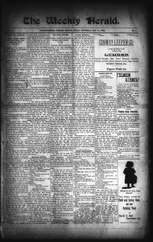 The Weekly Herald. (Weatherford, Tex.), Vol. 4, No. 3, Ed. 1 Thursday, May 21, 1903