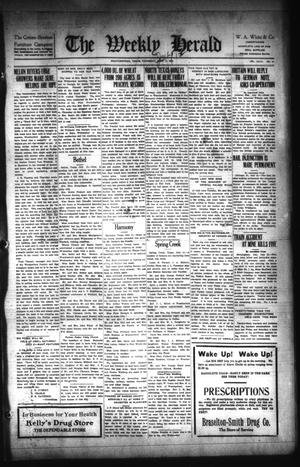 The Weekly Herald (Weatherford, Tex.), Vol. 23, No. 14, Ed. 1 Thursday, July 12, 1923