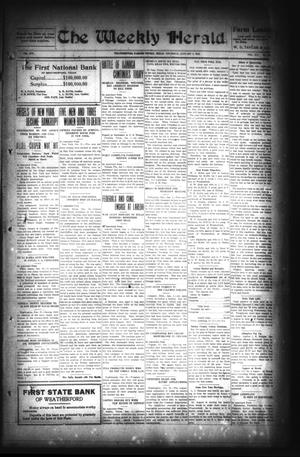 The Weekly Herald. (Weatherford, Tex.), Vol. 14, No. 34, Ed. 1 Thursday, January 1, 1914