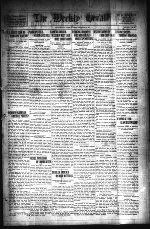 The Weekly Herald (Weatherford, Tex.), Vol. 21, No. 38, Ed. 1 Thursday, December 29, 1921