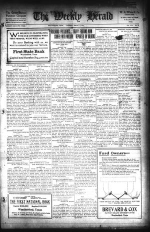 The Weekly Herald (Weatherford, Tex.), Vol. 17, No. 15, Ed. 1 Thursday, August 17, 1916