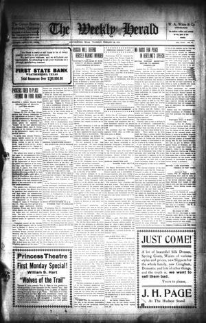 The Weekly Herald (Weatherford, Tex.), Vol. 18, No. 44, Ed. 1 Thursday, February 28, 1918