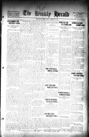The Weekly Herald (Weatherford, Tex.), Vol. 21, No. 45, Ed. 1 Thursday, February 10, 1921