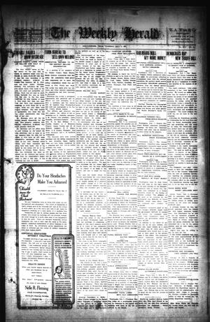 The Weekly Herald (Weatherford, Tex.), Vol. 21, No. 14, Ed. 1 Thursday, July 7, 1921