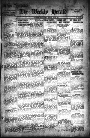 The Weekly Herald (Weatherford, Tex.), Vol. 21, No. 36, Ed. 1 Thursday, December 15, 1921