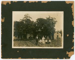 [Photograph of Stratmann Homestead and Family]