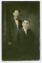 Photograph: [Portrait of Leonard Arnim and Ben F. Arnim, Sr.]