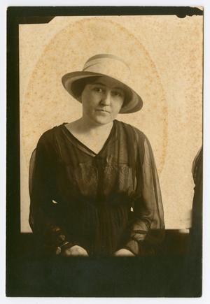 Primary view of object titled '[Portrait of Bella Reichman Reinstrom]'.