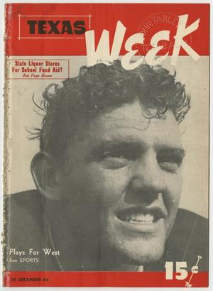 Texas Week, Volume 1, Number 20, December 28, 1946