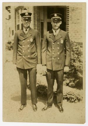 [Photograph of Two Firemen in Uniform]