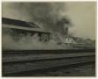 Photograph: [Photograph of Fire at Southern Land and Lumber Company]