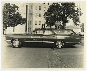[Photograph of Beaumont Fire Department's Station Wagon]