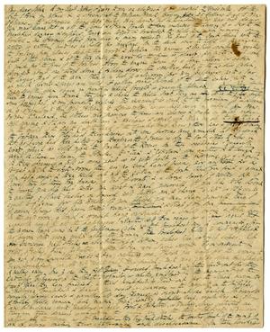 Primary view of object titled '[Letter from Thomas Falconer to John David Falconer, December [January] 5, 1841]'.