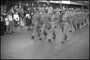 Primary view of object titled '[Photograph of Civil Air Patrol Parade]'.