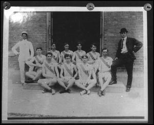 Primary view of object titled '[Photograph of Texas A&M Track Team]'.