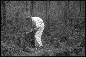 [Photograph of Lance Rosier in Big Thicket]